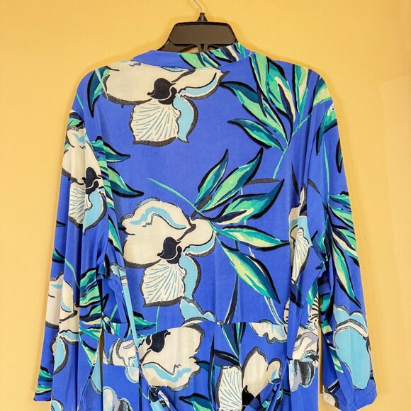 Mlle Gabrielle Multi-Color Print Dress. 3X. NWOT - Picture 3 of 4